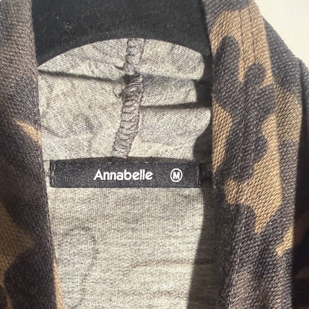 Annabelle Camouflage Open Front Cardigan - Picture 7 of 7